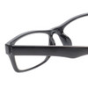 Close View of Calabria Seafarer Slim Reading Glasses WIDE Vintage 30 Gloss Black