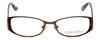 Corinne McCormack Designer Eyeglasses Murray Hill in Brown 52mm :: Custom Left & Right Lens