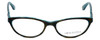 Corinne McCormack Designer Eyeglasses Riverside in Tortoise-Teal 52mm :: Progressive