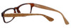 Dark Brown Front & Brown Temples