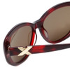Corinne McCormack Designer Sunglasses Long Beach in Red Tortoise 56mm