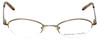 Adrienne Vittadini Designer Eyeglasses AV6047-174 in Gold 47mm :: Rx Single Vision