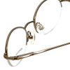 Adrienne Vittadini Designer Eyeglasses AV6008-112 in Gold 47mm :: Progressive