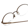 Adrienne Vittadini Designer Reading Glasses AV6008-158 in Brown 49mm