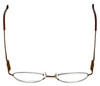 Adrienne Vittadini Designer Reading Glasses AV6008-158 in Brown 49mm