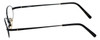 Vera Wang Designer Eyeglasses V112 in Black 50mm :: Custom Left & Right Lens