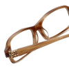 Vera Wang Designer Eyeglasses V147 in Brown 52mm :: Rx Single Vision
