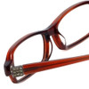 Vera Wang Designer Eyeglasses V147 in Burgundy 52mm :: Progressive