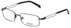 Reebok Designer Eyeglasses R2021-GUB in Gunmetal 54mm :: Rx Single Vision