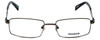 Reebok Designer Reading Glasses R2021-GUB in Gunmetal 54mm