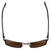 Reptile JAPAN Designer Polarized Sunglasses Sobek Brown/Gold Mirror Lens