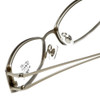 Hilary Duff 121082 Designer Eyeglasses in Silver :: Progressive