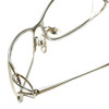 Fred Lunettes Designer Eyeglasses Volute N1-002 in Silver 53mm :: Custom Left & Right Lens