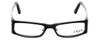 Fred Lunettes Designer Reading Glasses St. Moritz C3-003 in Black 50mm