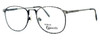 Fashion Optical Designer Reading Glasses E2038 in Grey Demi & Antique Pewter 51m