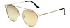 Gold Frame with Amber Tint/Gold Mirror Lens