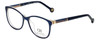 Carolina Herrera Designer Eyeglasses VHE734K-09MF in Blue 50mm :: Custom Left & Right Lens