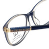 Carolina Herrera Designer Eyeglasses VHE734K-09MF in Blue 50mm :: Custom Left & Right Lens