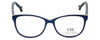 Carolina Herrera Designer Eyeglasses VHE734K-09MF in Blue 50mm :: Custom Left & Right Lens