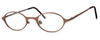 Fashion Optical Designer Reading Glasses Mill 001 in Matte Brown 46mm