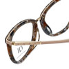 Carolina Herrera Designer Eyeglasses VHE094K-0323 in Brown-Pattern 52mm :: Progressive