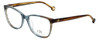 Carolina Herrera Designer Eyeglasses VHE717K-0844 in Blue-Brown 54mm :: Progressive