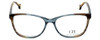 Carolina Herrera Designer Eyeglasses VHE717K-0844 in Blue-Brown 54mm :: Progressive