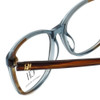 Carolina Herrera Designer Eyeglasses VHE717K-0844 in Blue-Brown 54mm :: Rx Bi-Focal