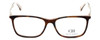 Carolina Herrera Designer Eyeglasses VHE722K-06YD in Brown-Horn 53mm :: Rx Bi-Focal