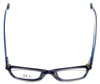 Carolina Herrera Designer Reading Glasses VHE725K-OWTC in Blue-Horn 50mm