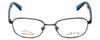 Orvis Designer Eyeglasses Target in Gunmetal-Blue 48mm :: Rx Bi-Focal