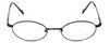 John Lennon Designer Eyeglasses JLC103-Green in Green 47mm :: Custom Left & Right Lens