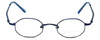 John Lennon Designer Eyeglasses JLC101-Blue in Blue 43mm :: Rx Single Vision