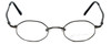 John Lennon Designer Eyeglasses JLC101-Gunmetal in Gunmetal 43mm :: Rx Bi-Focal