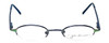 John Lennon Designer Reading Glasses JL249NF-056 (Small Fit) in Blue-Green 46mm