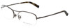 John Varvatos Designer Eyeglasses V101 in Dark-Gunmetal 56mm :: Custom Left & Right Lens