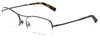 John Varvatos Designer Eyeglasses V101 in Dark-Gunmetal 56mm :: Rx Single Vision