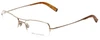 John Varvatos Designer Eyeglasses V106 in Gold 53mm :: Progressive