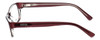 Kenneth Cole Reaction Designer Reading Glasses KC0743-050 in Transparent-Burgund