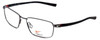 Nike Flexon Designer Eyeglasses NK4212-048 in Gunmetal / Black 55mm :: Rx Single Vision