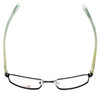 Nike Flexon Designer Eyeglasses NK4255-011 in Satin Black Turbo Green 52mm :: Rx Bi-Focal