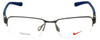 Nike Designer Eyeglasses NK6051-060 in Charcoal 52mm :: Rx Bi-Focal