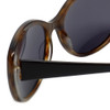 Judith Leiber Designer Sunglasses JL5004-01 in Onyx in Grey Lens