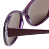 Judith Leiber Designer Sunglasses JL5004-06 in Ruby in Brown Lens