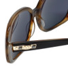 Judith Leiber Designer Sunglasses JL5007-01 in Onyx in Grey Lens