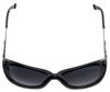 Judith Leiber Designer Sunglasses JL5008-01 in Onyx in Grey-Gradient Lens