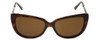 Judith Leiber Designer Sunglasses JL5009-02 in Topaz in Brown Lens