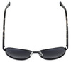Judith Leiber Designer Sunglasses JL5011-01 in Black in Grey Lens