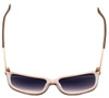 Judith Leiber Designer Sunglasses JL5012-06 in Rose-Gold in Grey-Gradient Lens