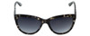 Judith Leiber Designer Sunglasses JL5016-00 in Grey-Tortoise in Grey-Gradient Lens